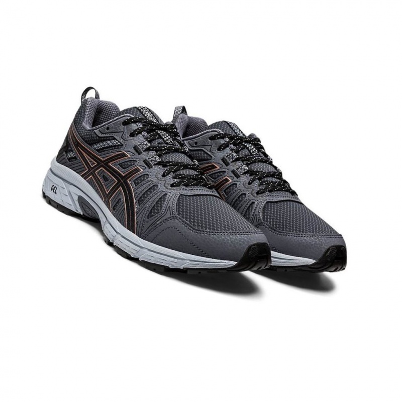 Chaussure Trail Running Asics GEL-VENTURE 7 Femme Noir | WHYE64183