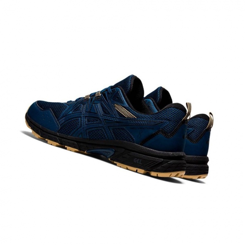 Chaussure Trail Running Asics GEL-VENTURE 8 Homme Bleu Marine | GKSB09475