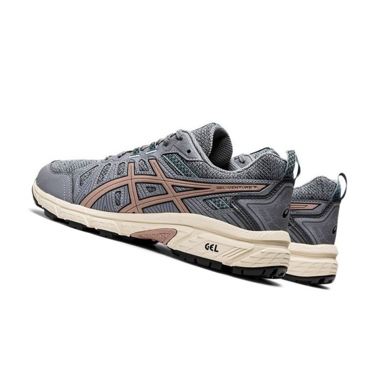 Chaussure Trail Running Asics GEL-VENTURE 7 MX Femme Grise | EVUX34096