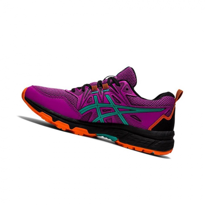 Chaussure Trail Running Asics GEL-VENTURE 8 Femme Violette | JSVP42970