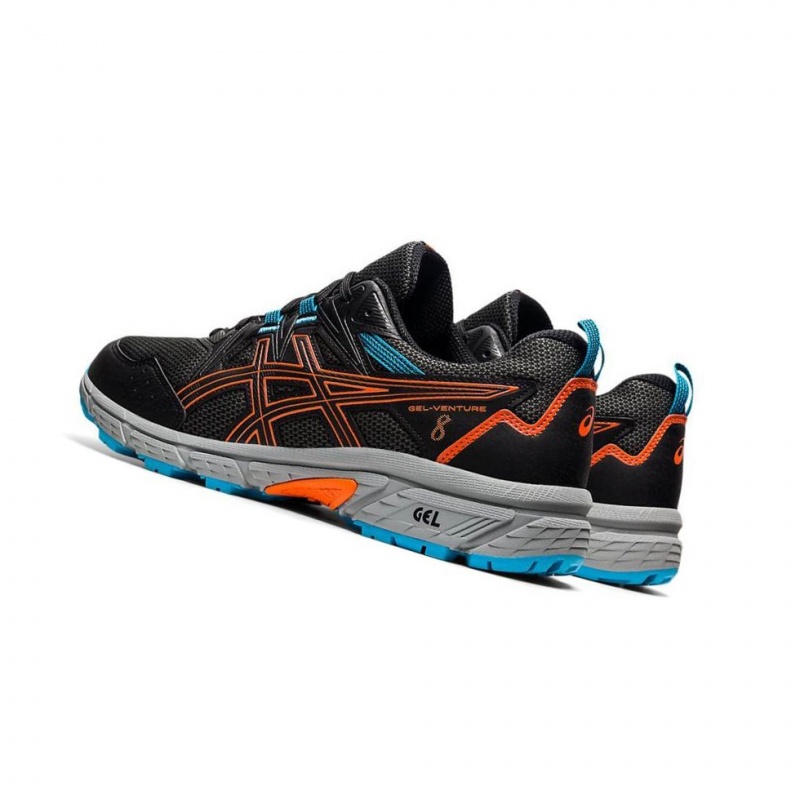 Chaussure Trail Running Asics GEL-VENTURE 8 Homme Noir | JUAT79851