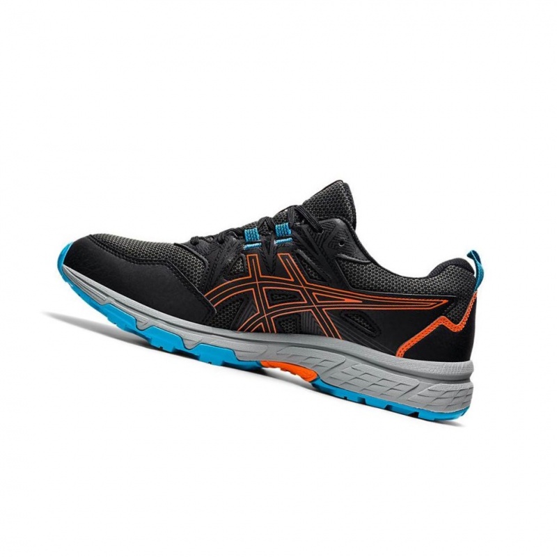 Chaussure Trail Running Asics GEL-VENTURE 8 Homme Noir | JUAT79851