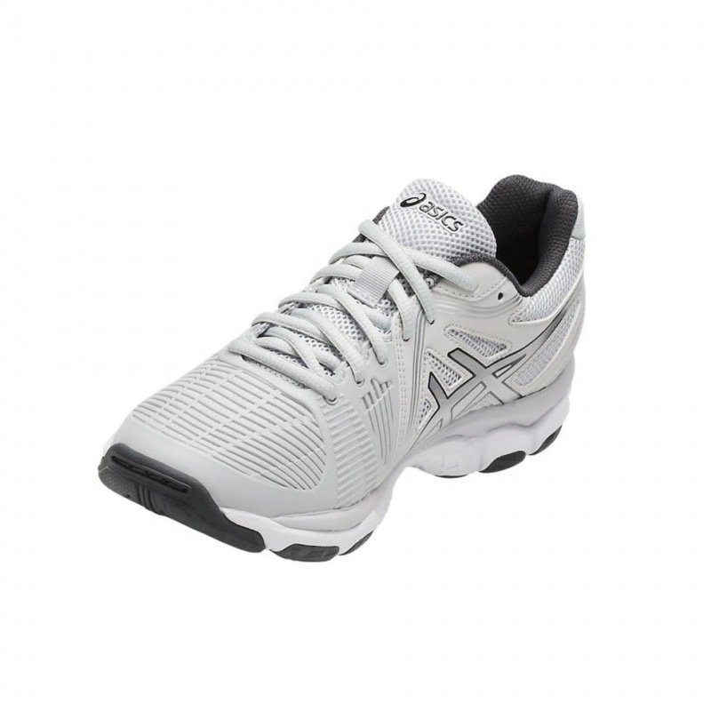 Chaussure Volley Asics GEL-Netburner Ballistic MT Femme Grise | NYBI18652