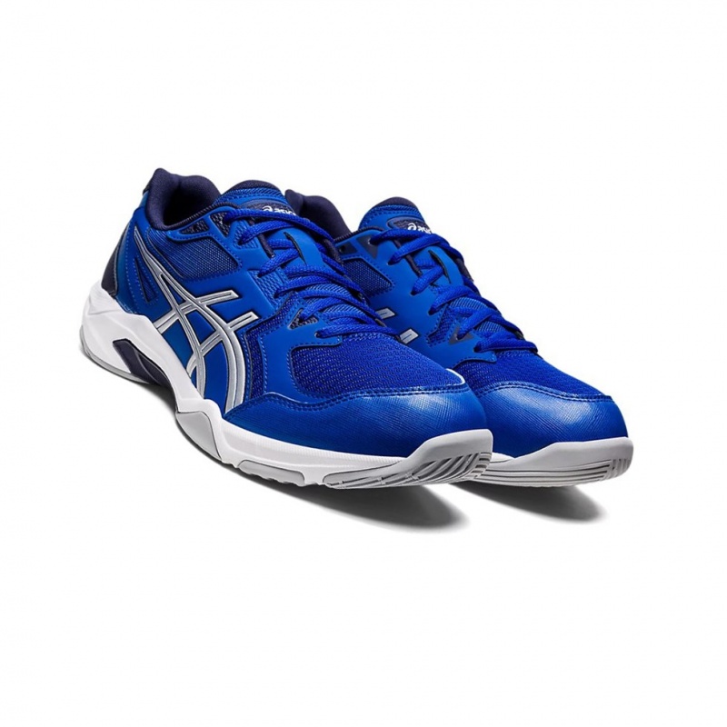 Chaussure Volley Asics GEL-ROCKET 10 (2E) Homme Bleu Argent | QJGO70265