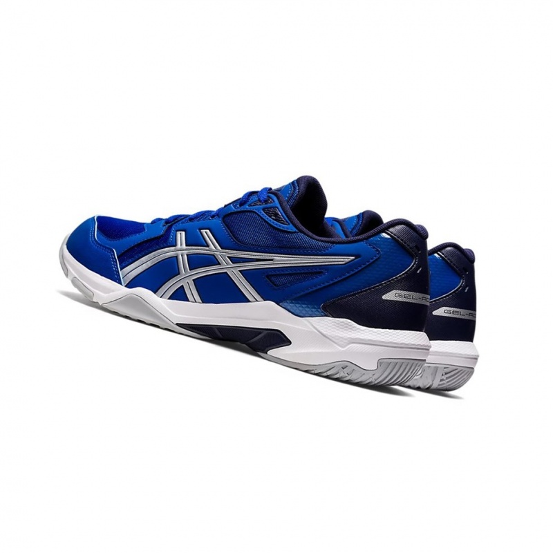 Chaussure Volley Asics GEL-ROCKET 10 (2E) Homme Bleu Argent | QJGO70265