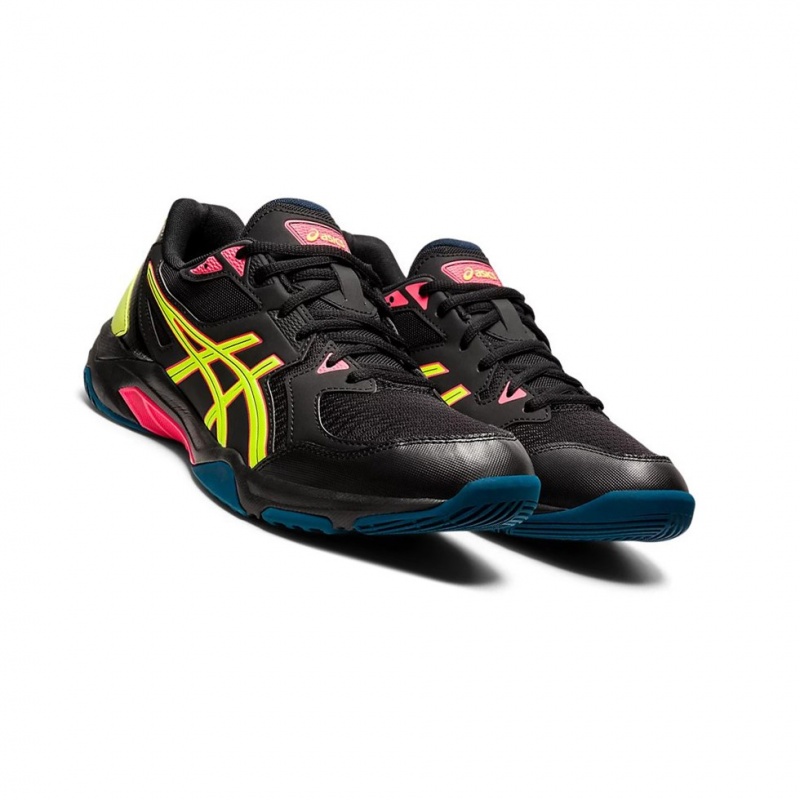 Chaussure Volley Asics GEL-ROCKET 10 Homme Noir Jaune | RZVB91846