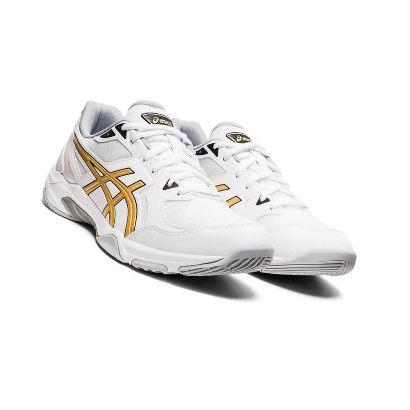 Chaussure Volley Asics GEL-ROCKET 10 Homme Blanche | IEGH93810