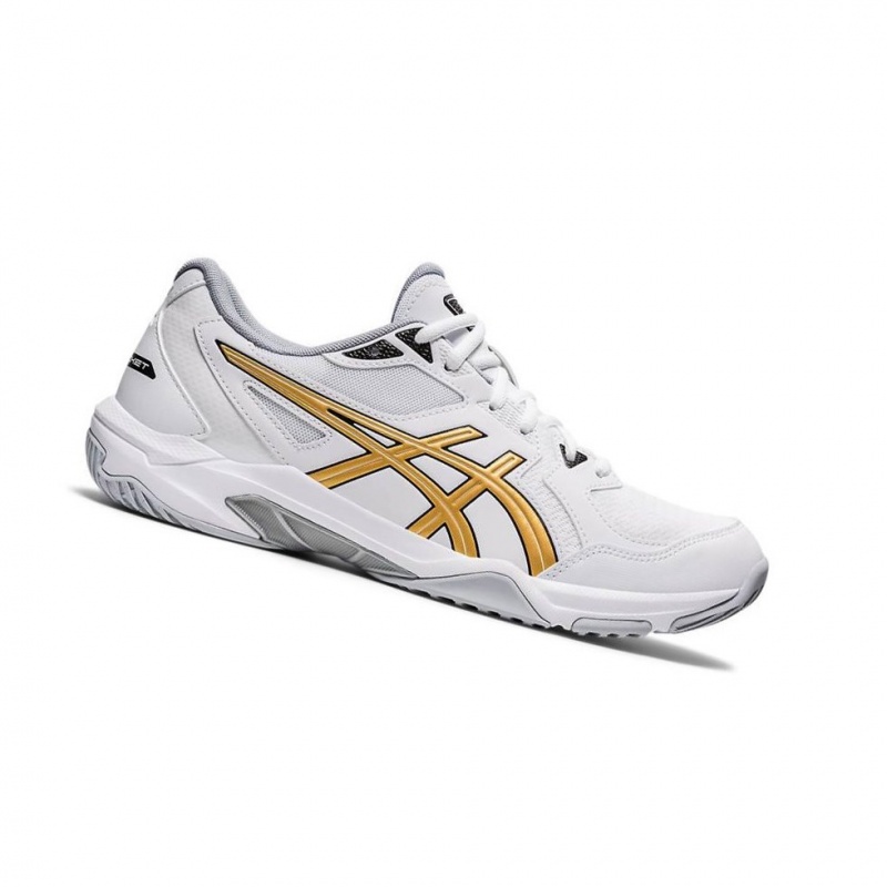 Chaussure Volley Asics GEL-ROCKET 10 Homme Blanche | IEGH93810