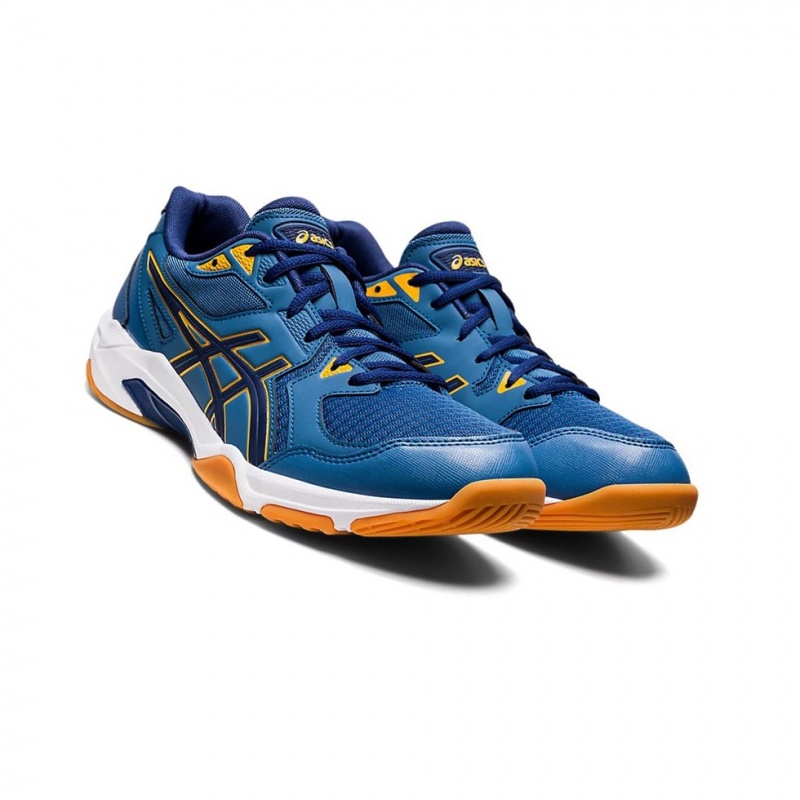 Chaussure Volley Asics GEL-ROCKET 10 Homme Azur Noir | VULO39841