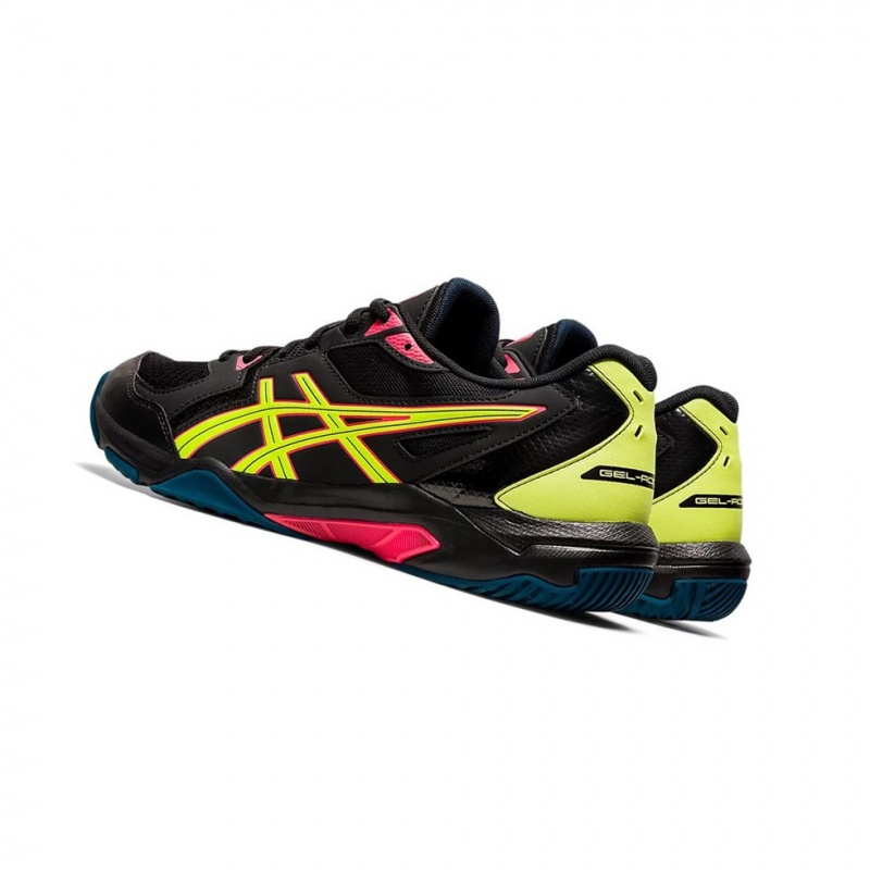 Chaussure Volley Asics GEL-ROCKET 10 Homme Noir Jaune | AWMH63582