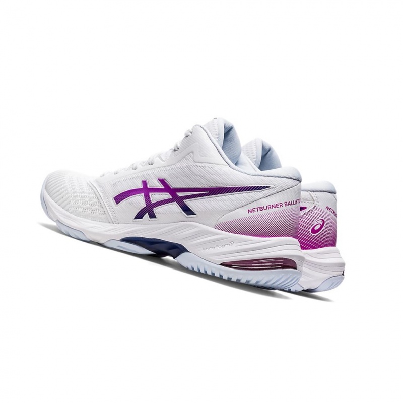 Chaussure Volley Asics NETBURNER BALLISTIC FF MT 3 Femme Blanche | ULAI19840