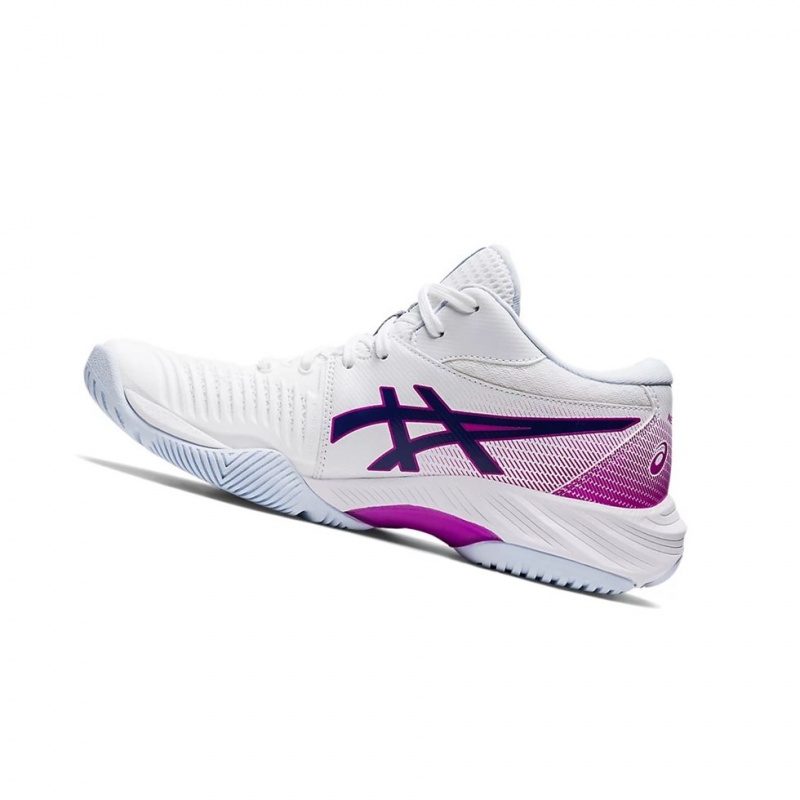 Chaussure Volley Asics NETBURNER BALLISTIC FF MT 3 Femme Blanche | ULAI19840