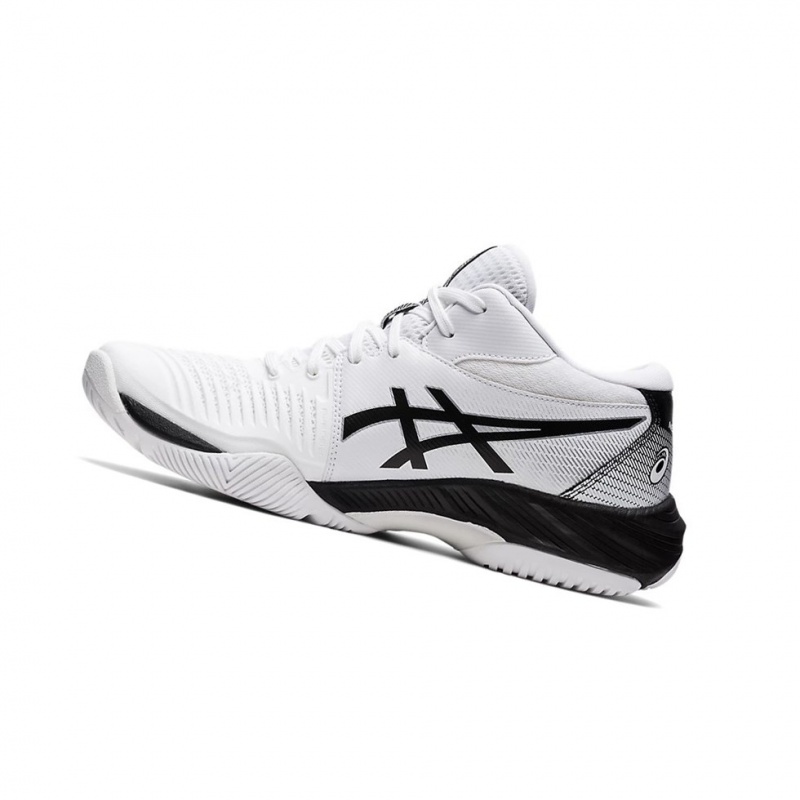 Chaussure Volley Asics NETBURNER BALLISTIC FF MT 3 Homme Blanche Noir | IBFA51374