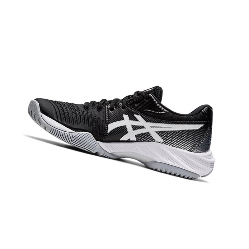 Chaussure Volley Asics NETBURNER BALLISTIC FF 3 Femme Noir Argent | RHLS18729