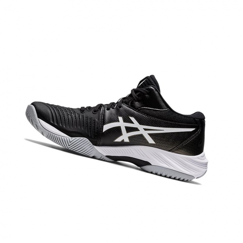 Chaussure Volley Asics NETBURNER BALLISTIC FF MT 3 Homme Noir Blanche | BORP41082