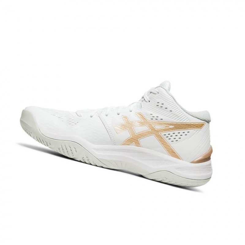 Chaussure Volley Asics SKY ELITE FF MT Femme Blanche | VDEY48173