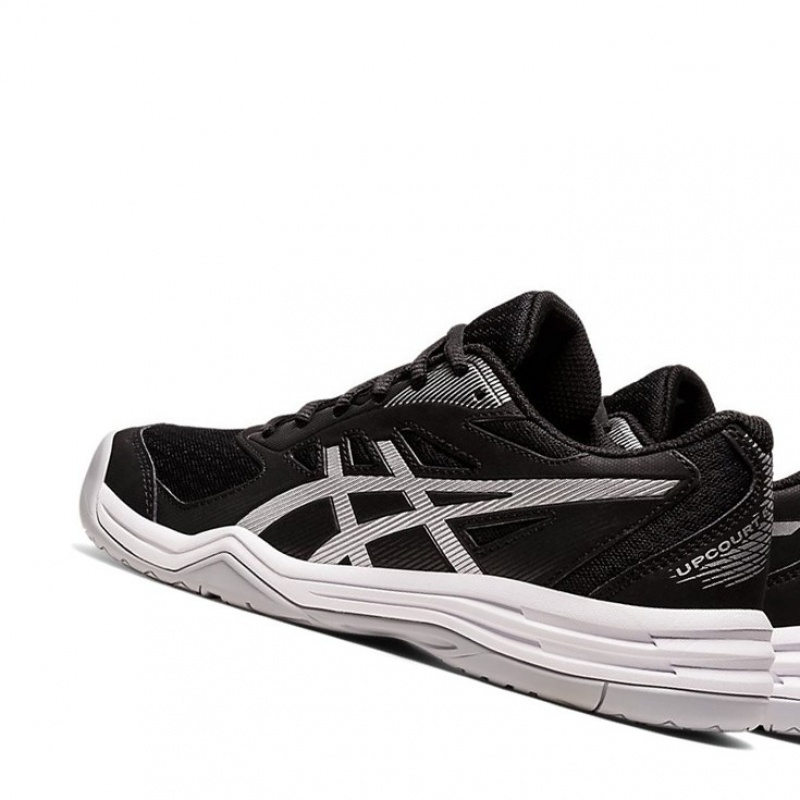 Chaussure Volley Asics UPCOURT 5 Femme Noir Argent | DKZE79584