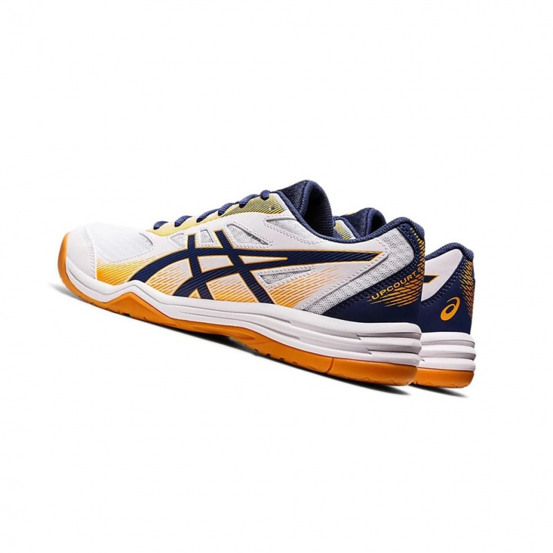 Chaussure Volley Asics UPCOURT 5 Homme Blanche Noir | YXGL95480