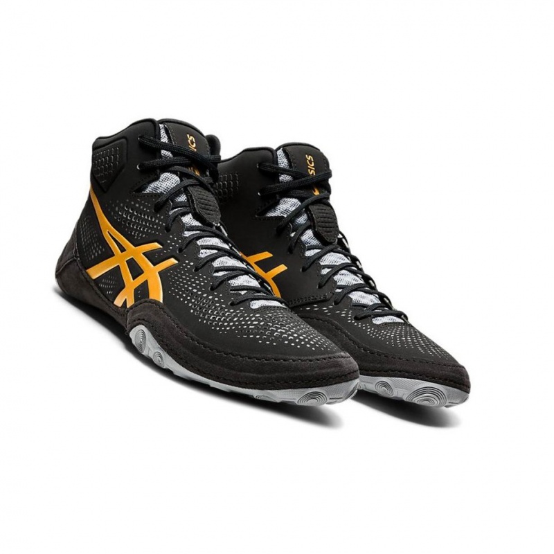 Chaussures De Lutte Asics DAN GABLE EVO 2 Homme Noir | YQKU83264