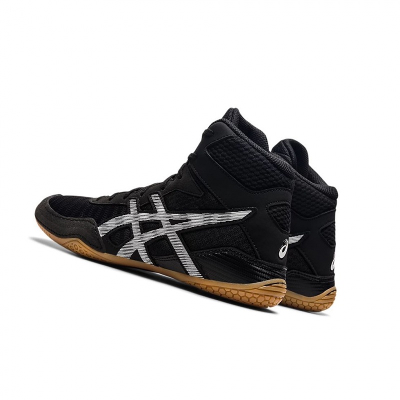 Chaussures De Lutte Asics MATCONTROL 2 Homme Noir Blanche | BXSM18029