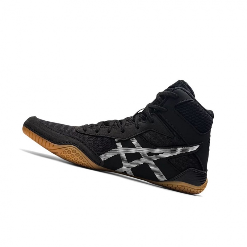 Chaussures De Lutte Asics MATCONTROL 2 Homme Noir Blanche | BXSM18029