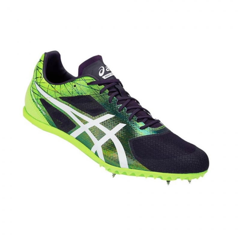 Chaussures Piste Asics COSMORACER MD Homme Vert | WXKB69702