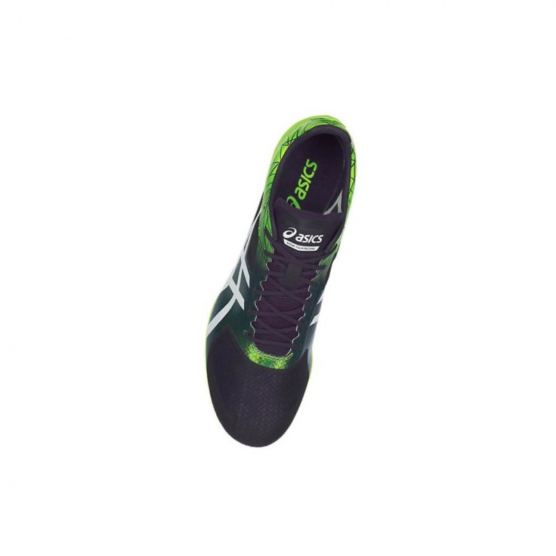 Chaussures Piste Asics COSMORACER MD Homme Vert | WXKB69702