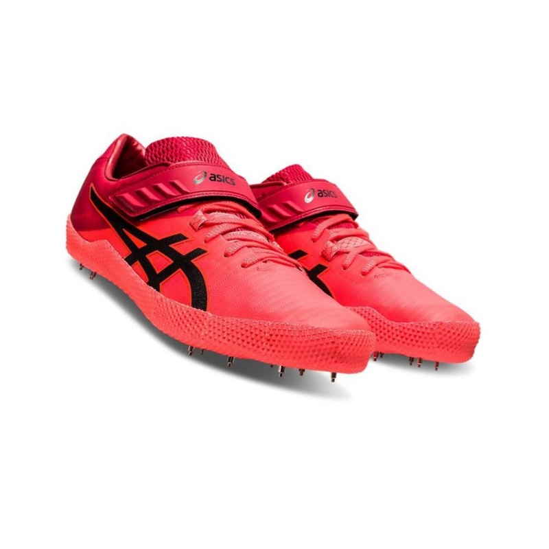 Chaussures Piste Asics HIGH JUMP PRO 2 R Femme Rouge | HAYZ16349