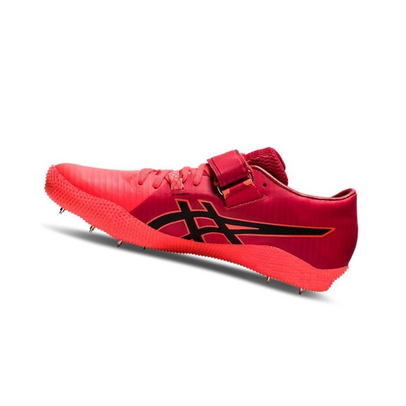 Chaussures Piste Asics HIGH JUMP PRO 2 R Femme Rouge | HAYZ16349