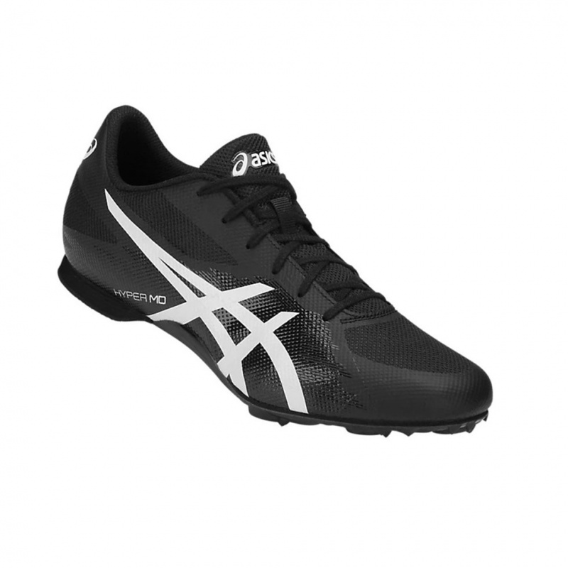 Chaussures Piste Asics HYPER MD 7 Homme Noir Blanche | PHSO23546