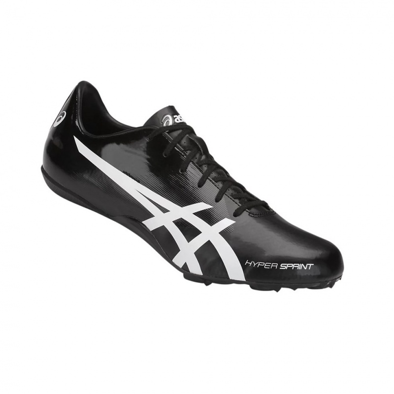 Chaussures Piste Asics Hyper Sprint 7 Homme Noir Blanche | IARB24301