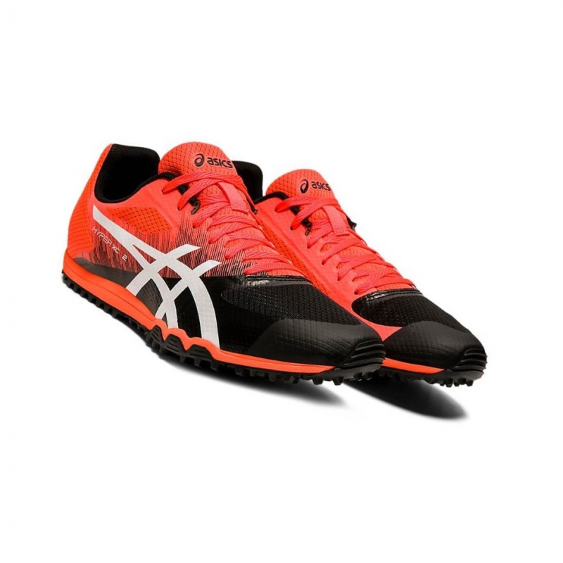 Chaussures Piste Asics Hyper XC 2 Homme Rouge | MWFU92814